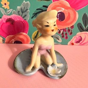Vintage tinkerbell figurine